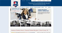 Desktop Screenshot of americanchristianschool.org